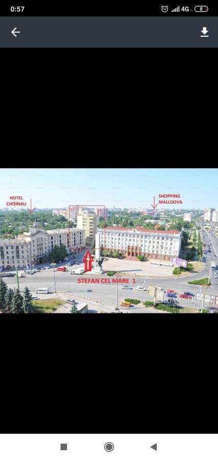 Stefan Cel Mare 1 Studio Kiszyniów Zewnętrze zdjęcie